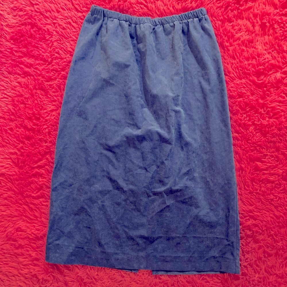 Blue skirt